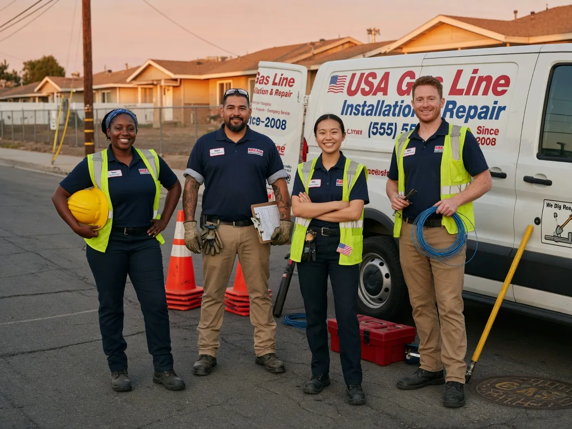 Gas Line Installation company in Wyoming, IL
