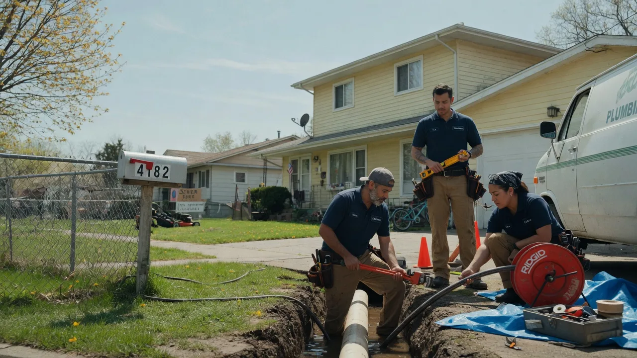 Gas Line Repair in Wyoming, IL near me